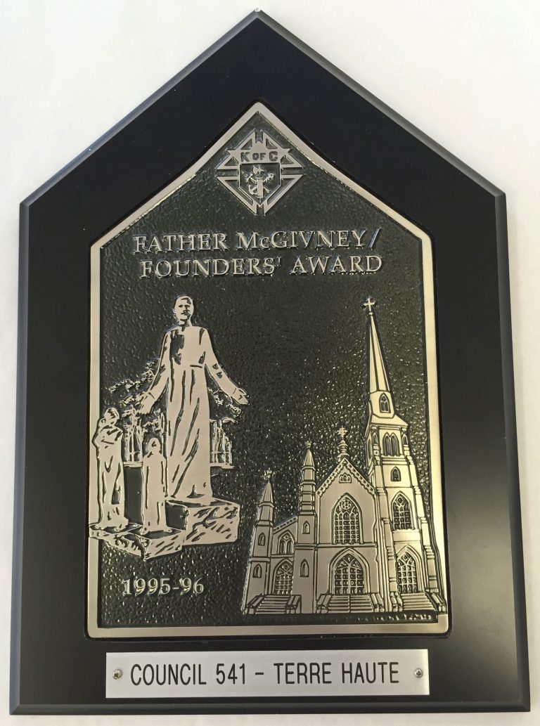 Awards and Recognition The Knights of Columbus