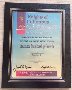 Insurance-Production-Award-1995-1996